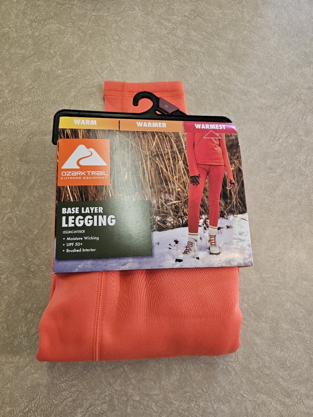 Base Layer Legging With Brushed Interior